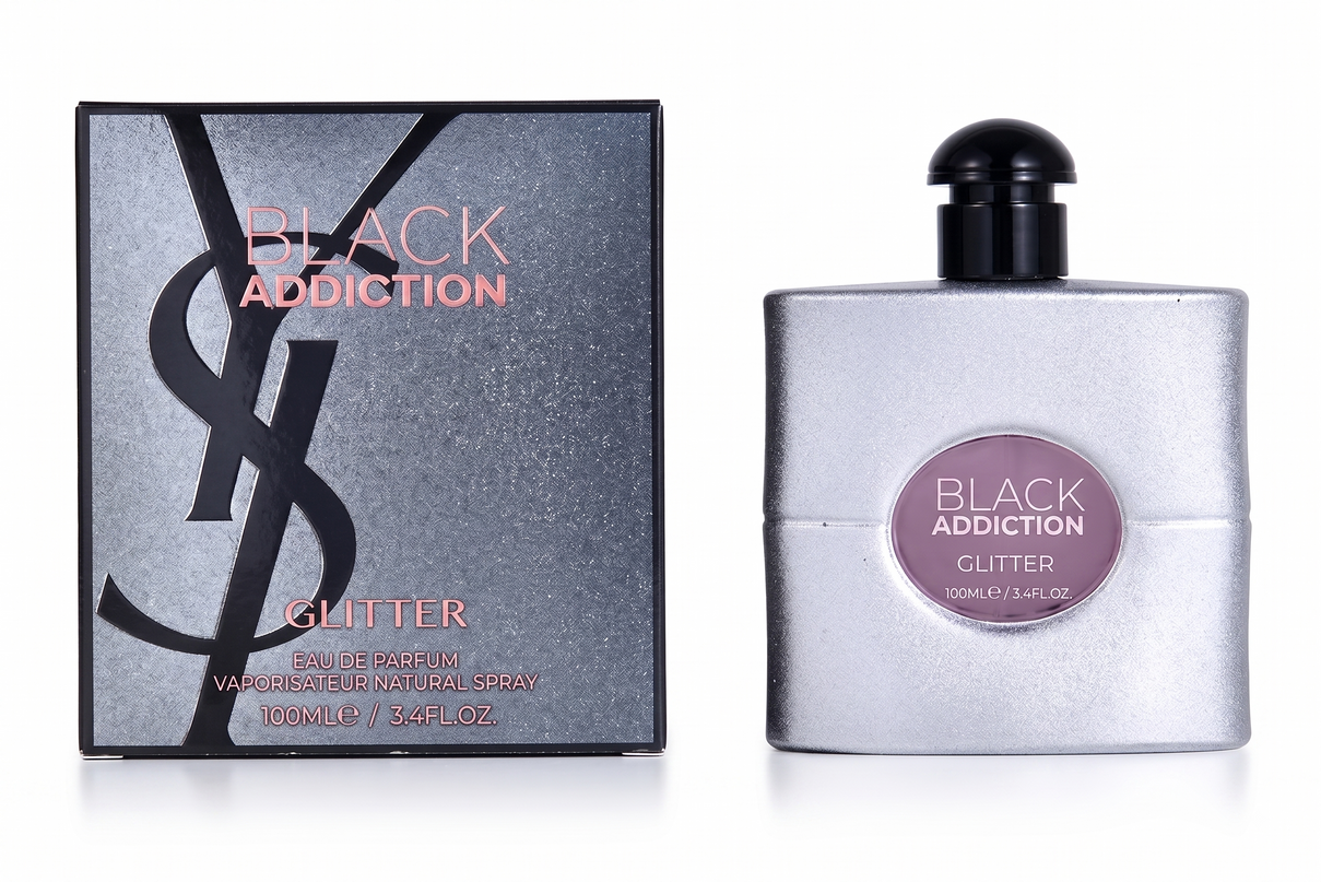 BLACK ADDICTION GLITTER