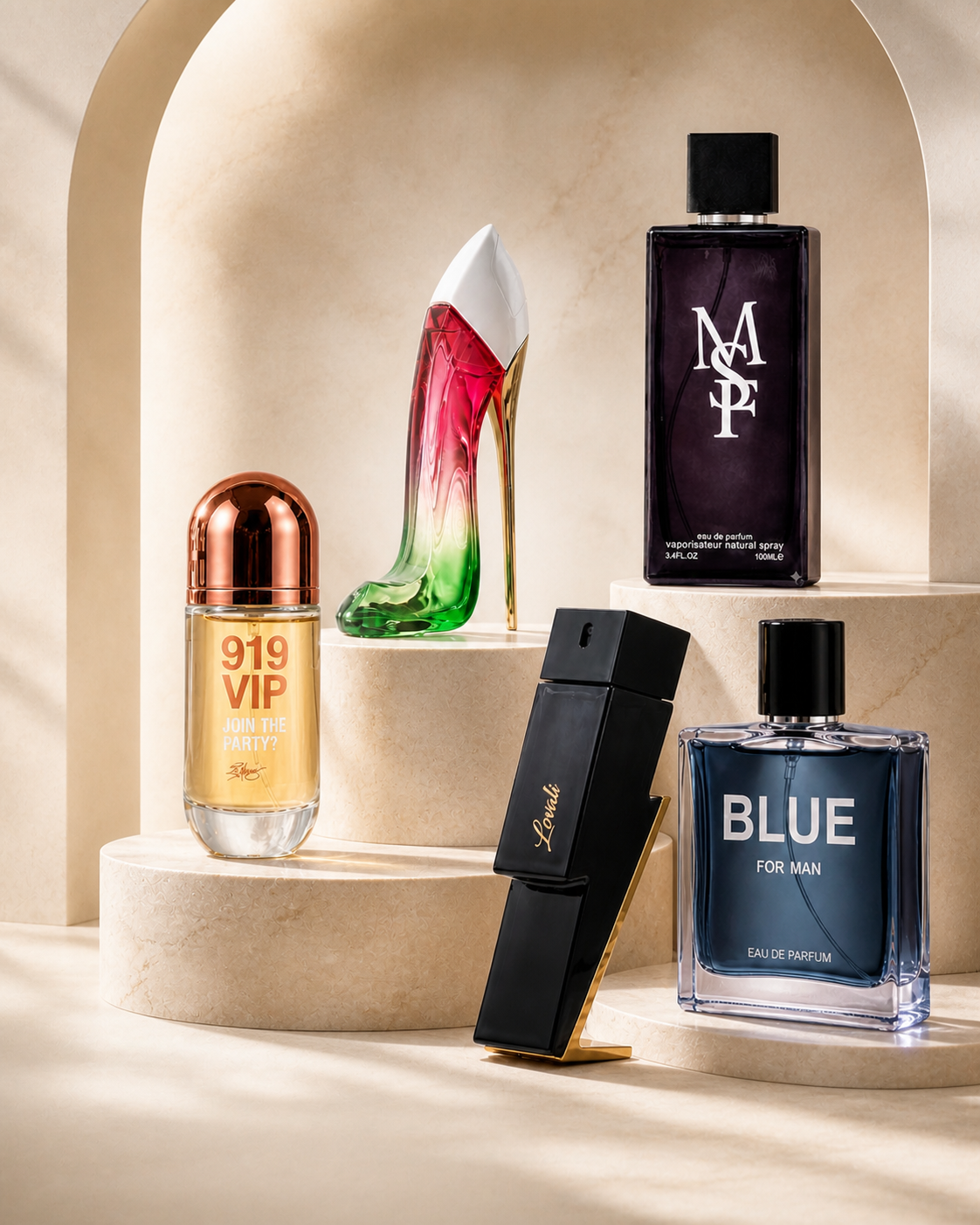 Browse the complete Lovali fragrance collection